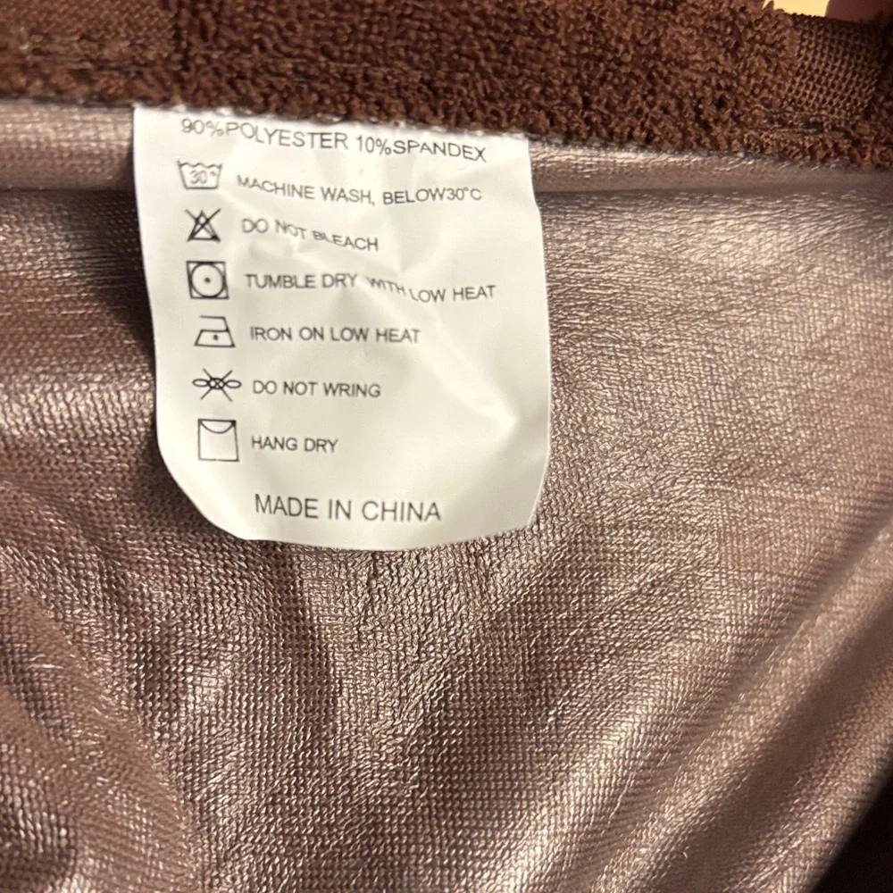 Gemini Waterproof Brown Chair Seat Covers/Barstool Covers